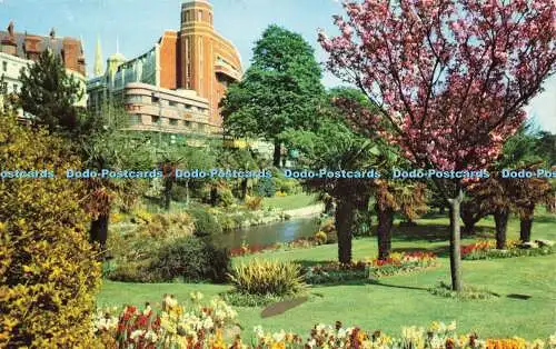 R571045 Pleasure Gardens Bournemouth Sunray Serie Thunder and Clayden Ctd 1976