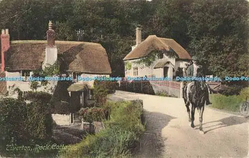 R565999 Tiverton Rock Cottages Friths Serie 1907