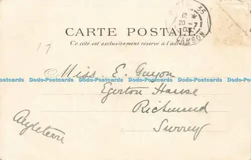 R567575 82 Paris Le Ministere des Affaires Etrangeres P P C Paris 1903