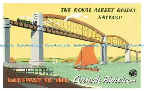 R569431 Royal Albert Bridge Saltash Gateway to the Cornish Riviera GWR Dalkeith