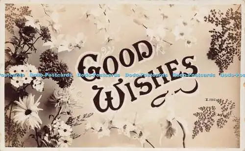 R567615 Good Wishes Z 192 A und G Taylor Reality Serie 1905