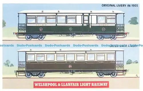 R569465 Welshpool and Llanfair Light Railway Later G W R Livery Original Livery