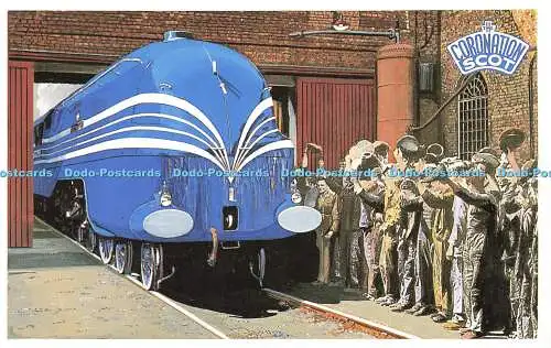 R569472 Coronation Scot Princess Coronation Class No 6220 Dalkeith No 475 LMS
