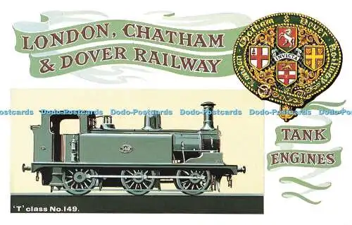 R569478 London Chatham and Dover Railway Tank Engines T class No 149 Dalkeith No