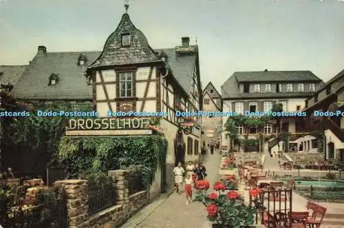 R56762 Rüdesheim am Rhein Drosselgasse Hans Andres Anco Hans Hartz