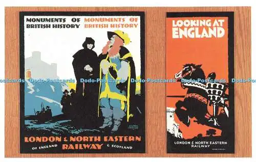 R569534 LNER Prospekt Monuments of Monuments of British History mit Blick auf Engla