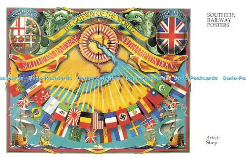 R569545 Southern Railway Poster Shep Dalkeith No 312 SR