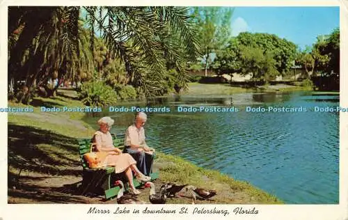 R567689 Mirror Lake in downtown St Petersburg Florida Sun News Curteichcolor 196