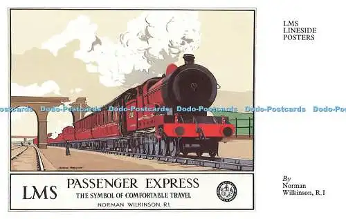 R569559 LMS Lineside Poster Passenger Express Symbol of Comfortable Travel Norm