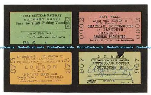 R569593 Ship ahoi Tickets Dalkeith Special Series No 396 Multi View