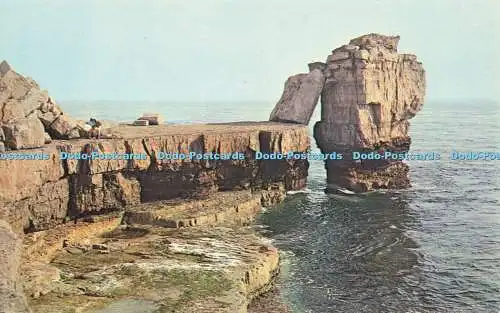 R573220 Pulpit Rock Portland Bill WHS 1090 W R Bawden Plastichrome Farbbild