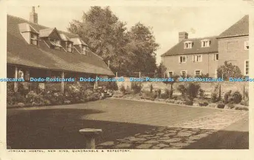 R567764 Jordans Hostel New Wing Quadrangle and Refectory