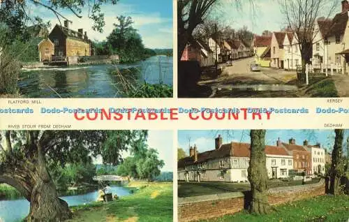 R571286 Constable Country An Artistic Card F W Pawsey 1976 Multi View