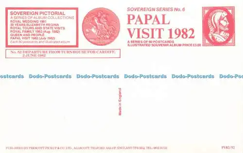 R569714 Nr 52 Abfahrt von Turnhouse für Cardiff Sovereign Serie Nr. 6 Papal V