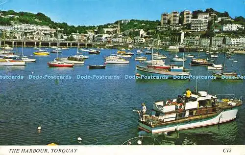 R571331 Harbour Torquay C12 Europa Karten Ashton Reed 1980