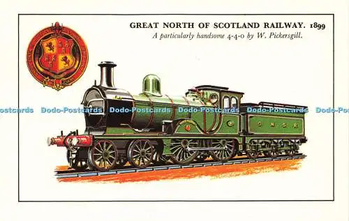 R569766 Great North of Scotland Railway 1899 4 4 0 W Pickersgill Colourmaster In