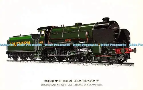 R571368 Southern Railway Schools Class No 928 Stowe R E L Maunsell Railed Transp