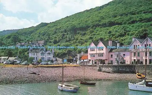 R573353 Porlock Weir Plastichrome Colourpicture Publishers A J Howard