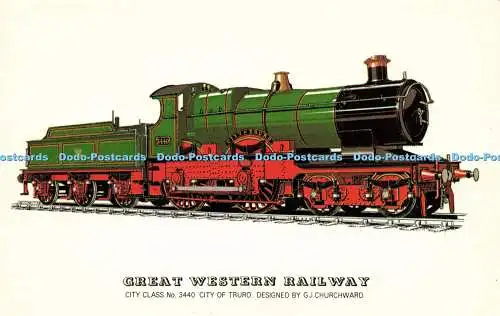 R571372 Great Western Railway City Class No 3440 City of Truro G J Churchward Ra