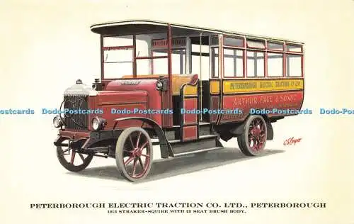 R569801 Peterborough Electric Traction 1913 Straker Squire G S Cooper HRH Prince