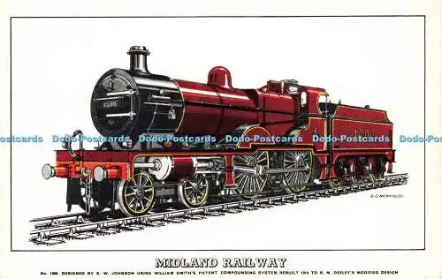 R571409 Midland Railway No 1000 S W Johnson B G Nickholds Prescott Pickup R1