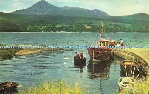 R571424 vom Jetty Brodick Pier Isle of Arran 1978 M und L