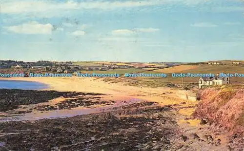 R573428 Thurlestone Sands WHS 655 A W Besley Plastichrome Farbbild Verlag