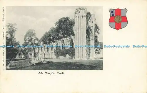 R567969 St Marys York C W Faulkner Serie 349 E