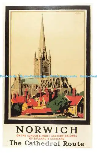 R569867 Norwich London and North Eastern Railway of England and Scotland Cathedr
