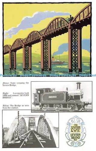 R569904 Severn und Wye und Severn Bridge Rly Severn Bridge Brücke von v