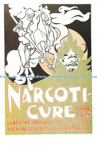 R569908 Narcoticure Dalkeiths Classic Poster Series P282 William Bradley 1895