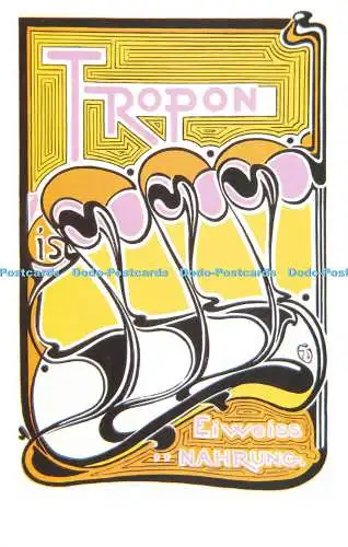 R569909 Tropon Eiweiss Nahrung Dalkeiths Classic Poster Serie P277 Henry Van De