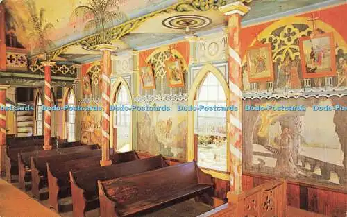 R573475 St Benedicts Catholic Church Honaunau Kona Old Painted Church Norman K C