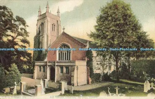 R568017 F G O Stuart 433 All Saints Church Botley Hants 1907