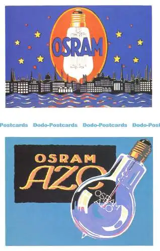 R569932 Osram Azo Poster Dalkeiths Cards of Style Nr D131