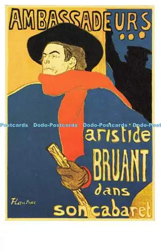 R569967 Ambassadeurs Artistide Bruant dans soncabaret Dalkeiths Classic Poster S