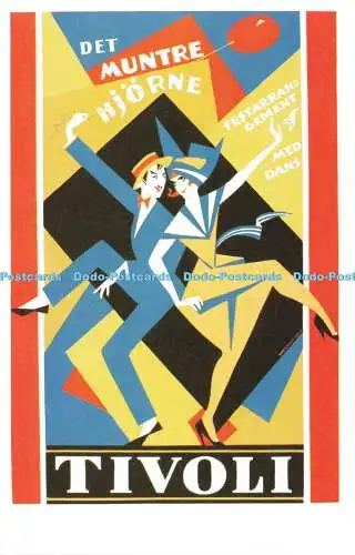 R570024 Tivoli Dalkeiths Classic Poster Series Bogellund Denmark c 1930