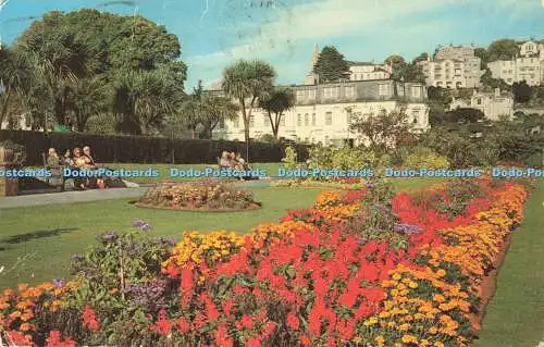 R571627 Abbey Gardens Torquay Colourmaster International Precision 1987