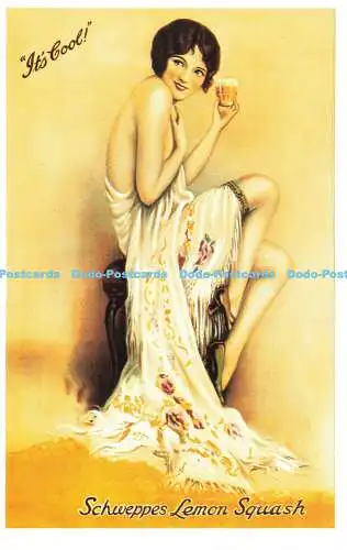 R570075 Its Cool Schweppes Lemon Squash Dalkeiths Classic Poster Serie P90