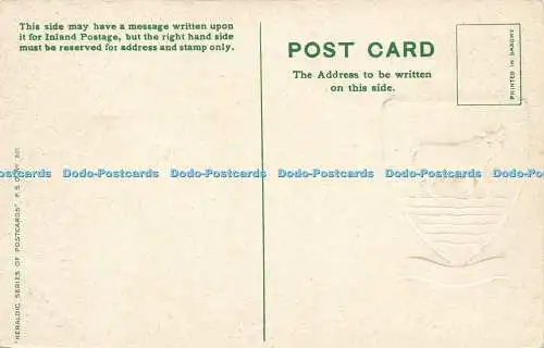 R568155 Oxford City Heraldic Series of Postcards F S O No 201