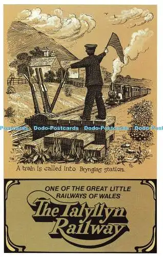 R570085 Ein Zug wird in Brynglas Station One of Great Little Railways of