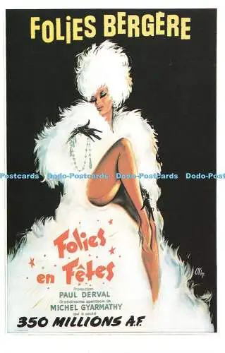 R570090 Folies Bergere Dalkeiths Classic Poster Serie P132 O Kley Frankreich