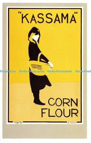 R570095 Kassama Corn Flour Dalkeiths Classic Poster Series P95 Beggarstaff Broth