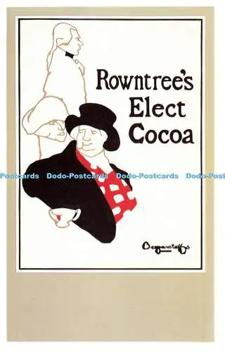 R570096 Rowntrees Elect Cocoa Dalkeiths Classic Poster Series P96 Beggarstaff Br