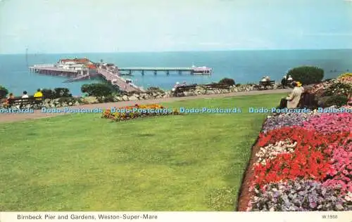 R571720 Birnbeck Pier and Gardens Weston Super Mare W 1958 Dennis 1973