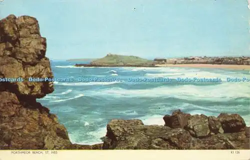 R568256 Porthmeor Beach St Ives KI 126 Jarrold Cotman Color