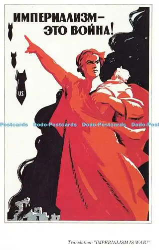 R570202 Imperialism is War Dalkeiths Classic Poster Series P120 V Briskin Russia