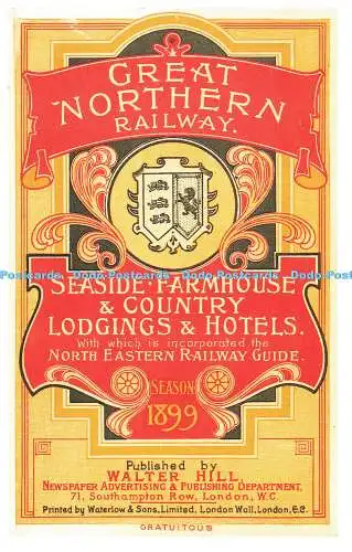 R570220 Great Northern Railway Unterkünfte und Hotels am Meer Bauernhaus und Land