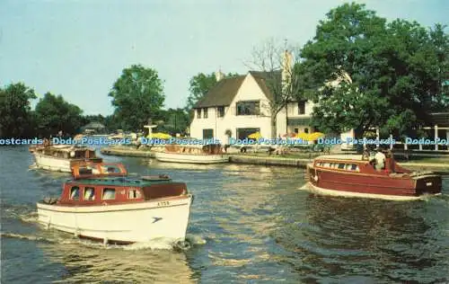 R573788 Horning Ferry Norfolk Broads Cotman Color Series Jarrold