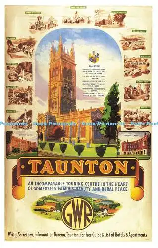 R570250 Taunton GWR G W Serie 17 Great Western Railway Dalkeith No 427 Multi Vi